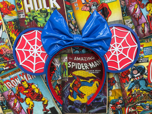 Spider Man Inspired Minnie Ears
