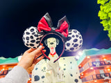 Cruella De Vil Inspired Minnie Ears