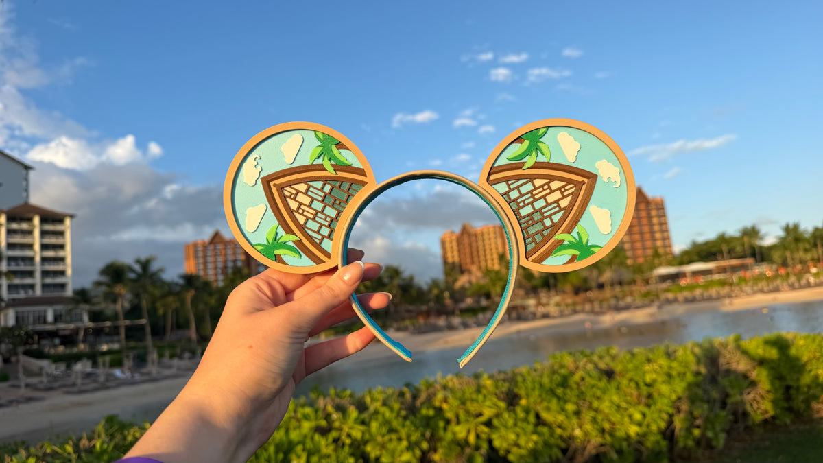 Aulani Inspired Minnie Ears