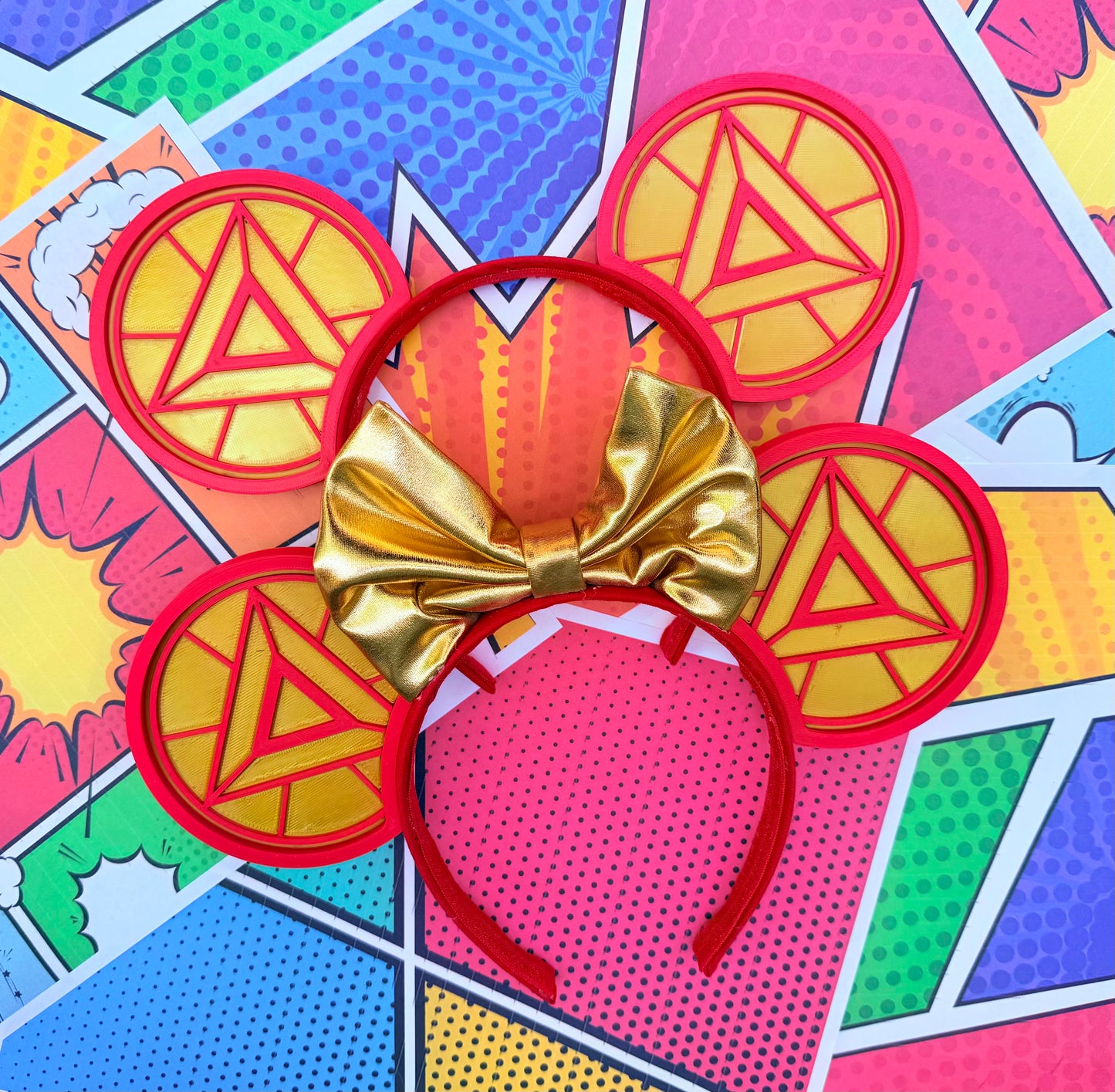 Iron Man Inspired Minnie Ears