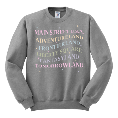 Magic Kingdom Lands Sweatshirt