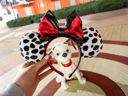 Cruella De Vil Inspired Minnie Ears