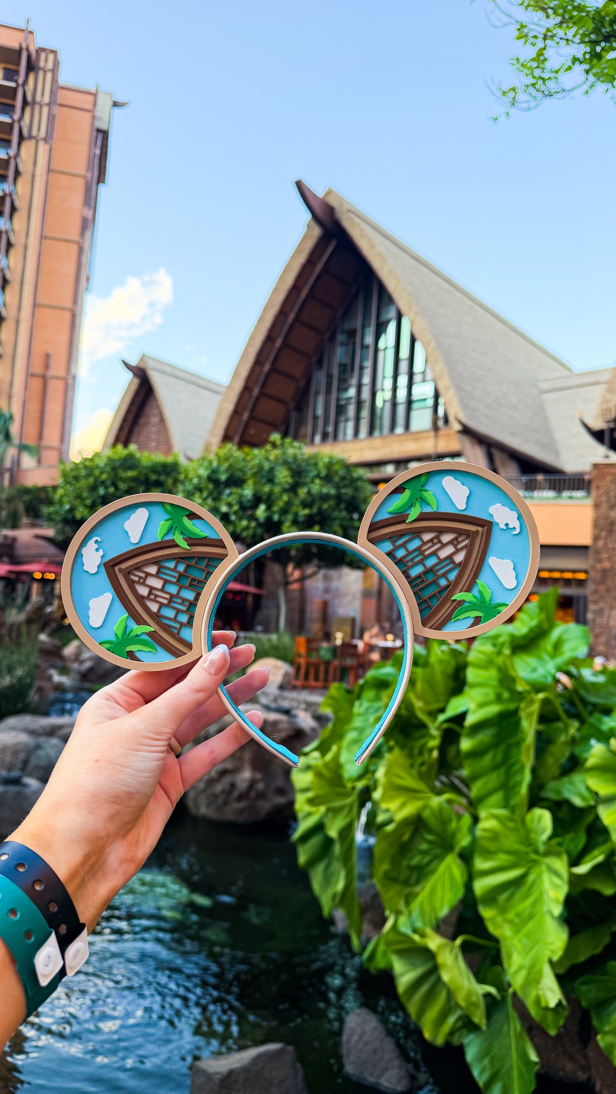 Aulani Inspired Minnie Ears