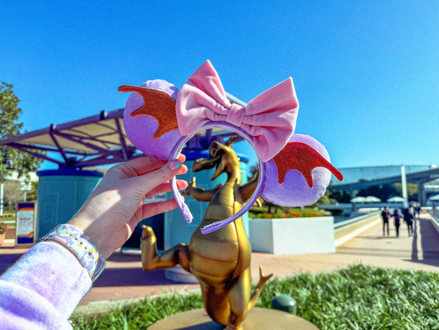 Figment Inspired Minnie Ears
