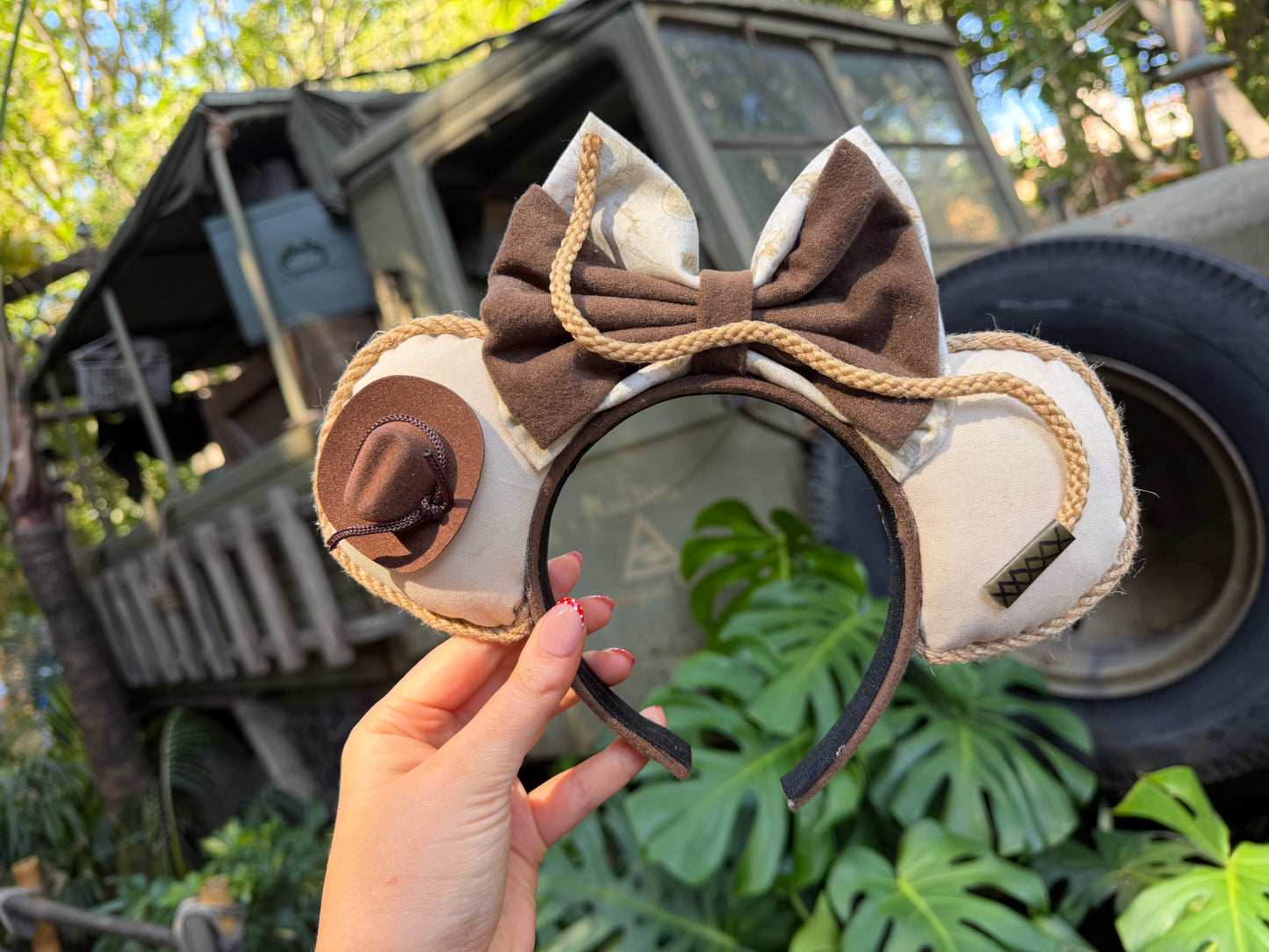 Indiana Jones Inspired Minnie Ears