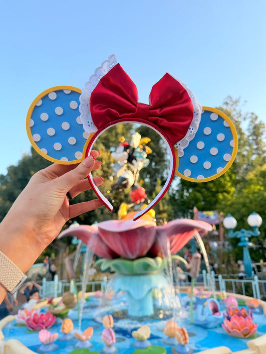 Vintage Minnie Mouse Inspired Ears