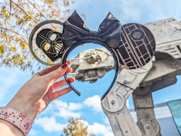 Darth Vader Inspired 3D Minnie Ears