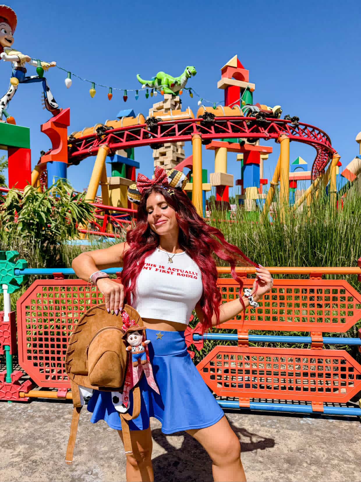 Woody Inspired Minnie Ears