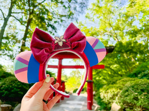 Mulan Pink Inspired Ears