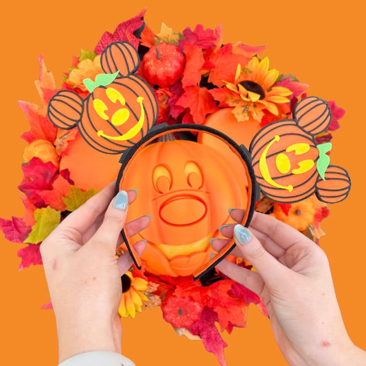 Mickey Pumpkin 3D Printed Ears