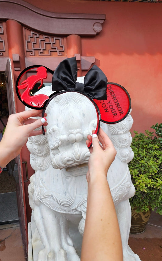Mushu Inspired 3D Ears