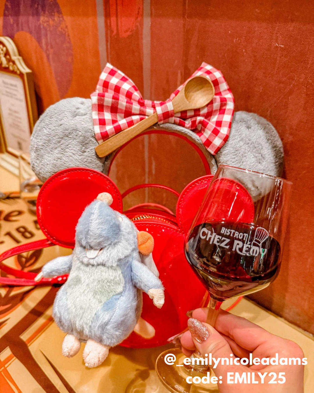 Remy Inspired Minnie Ears