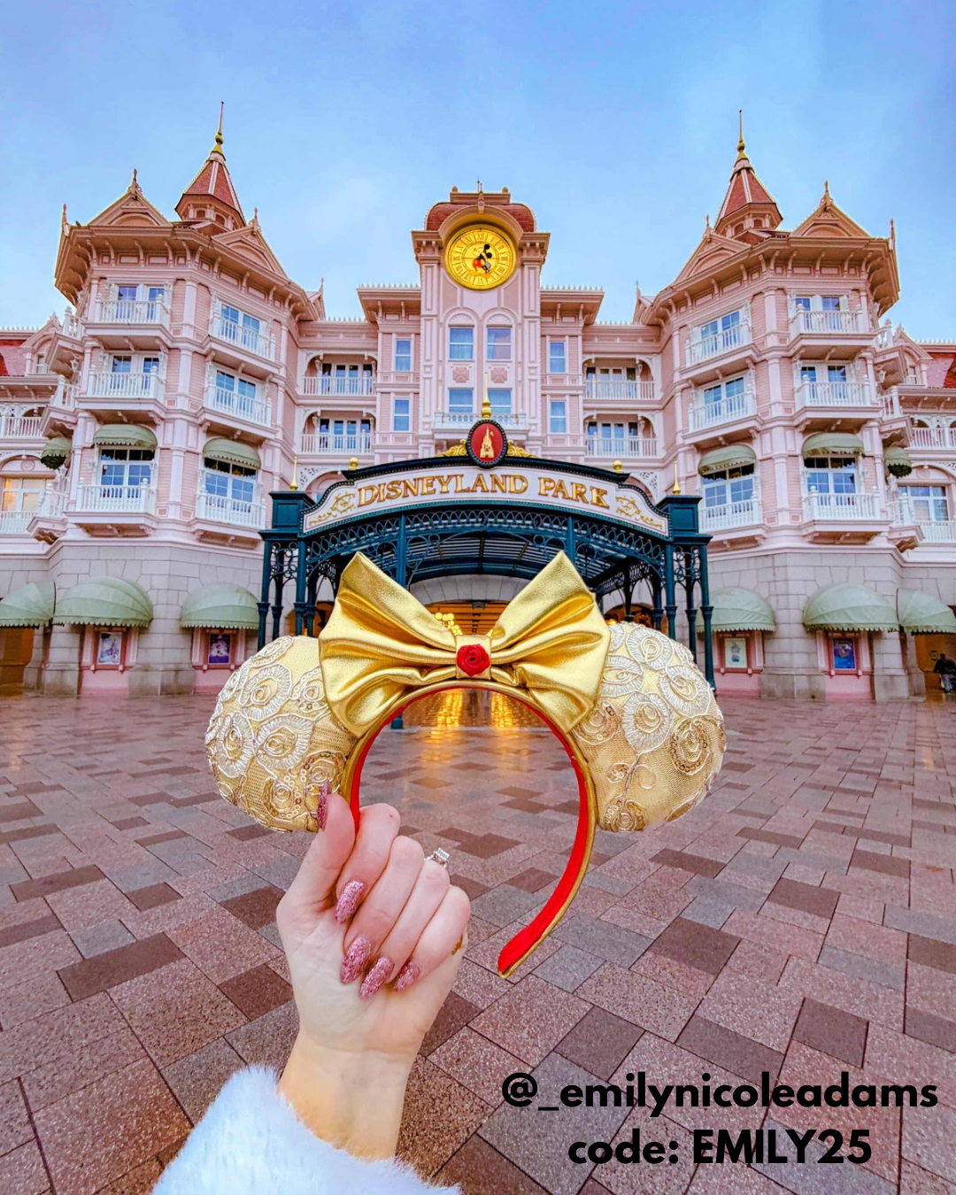 Belle Inspired Minnie Ears