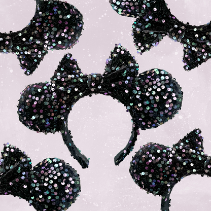 Meet Me at Midnight Sequin Inspired Minnie Ears