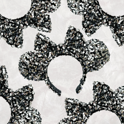 Mickey Black Sequin Inspired Minnie Ears