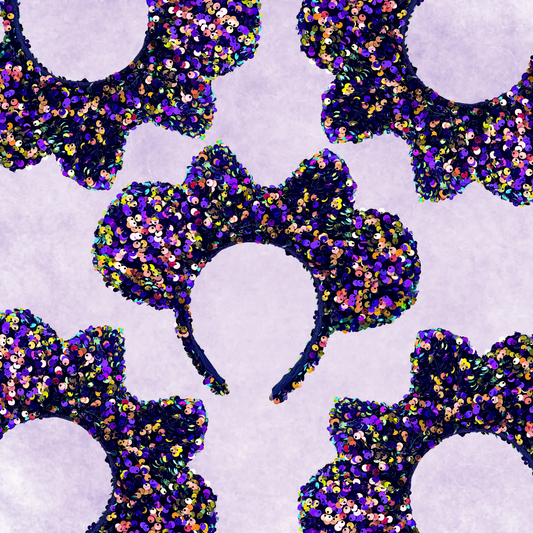 Boo to You Sequin Inspired Minnie Ears