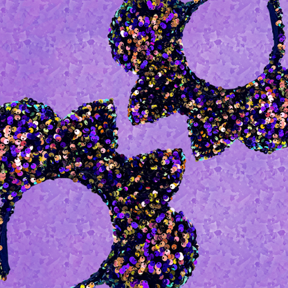 Boo to You Sequin Inspired Minnie Ears