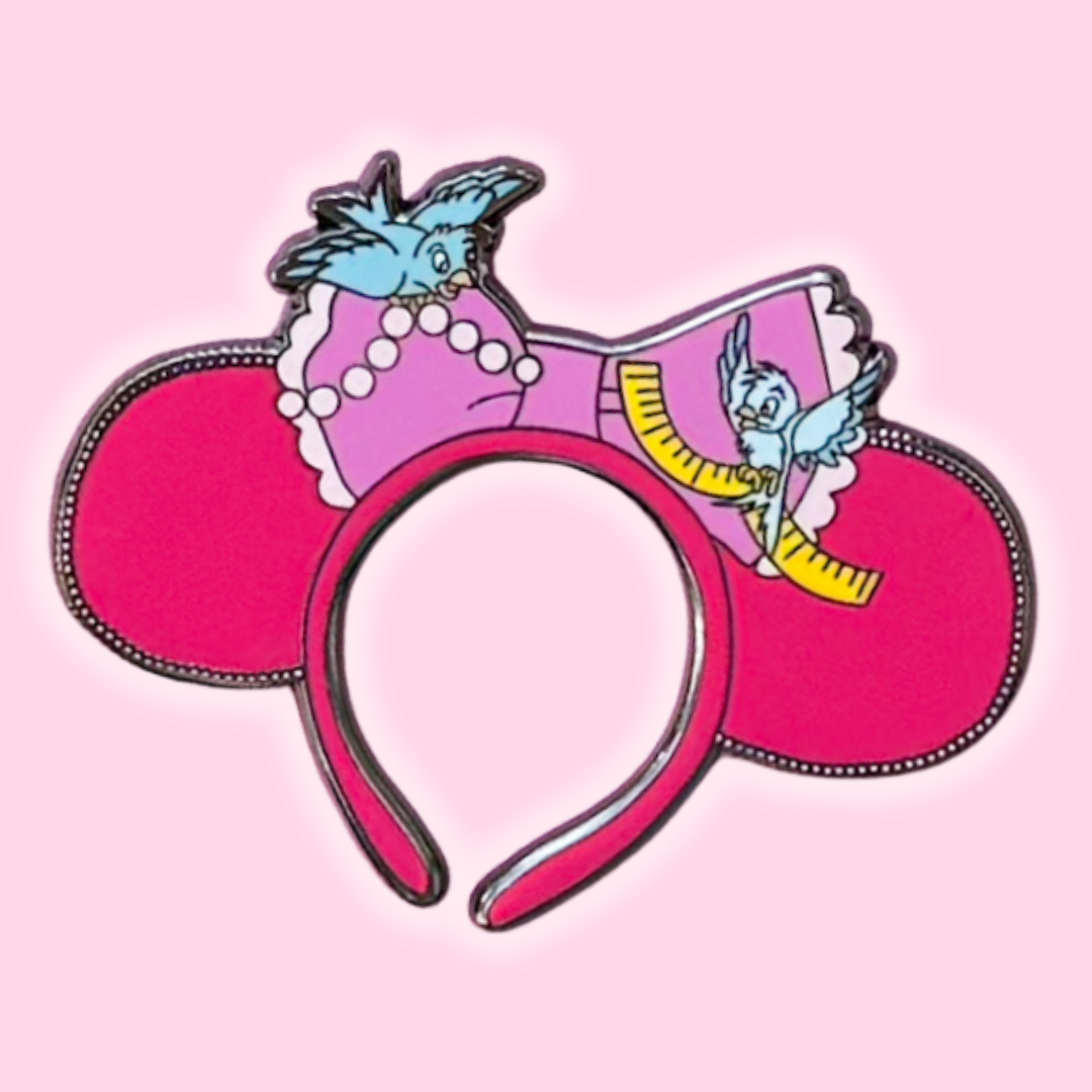 Cinderella Pink Dress Pin