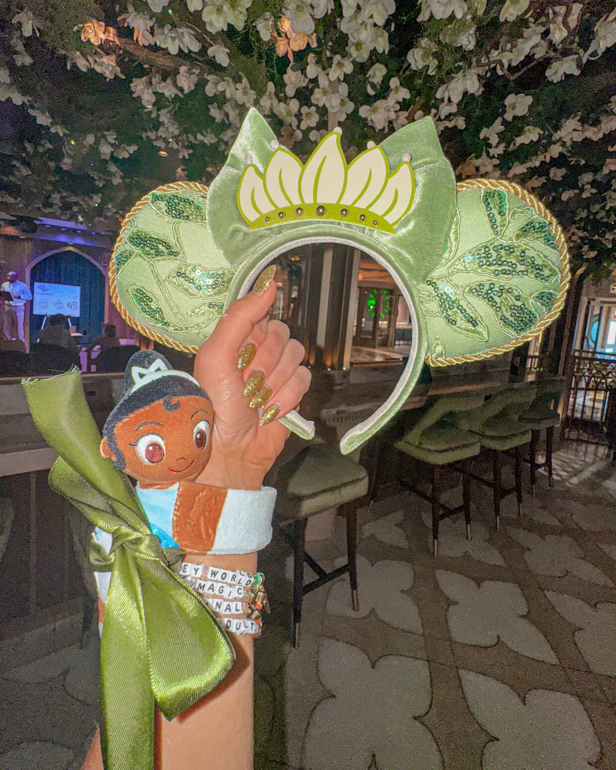 Tiana Inspired Minnie Ears