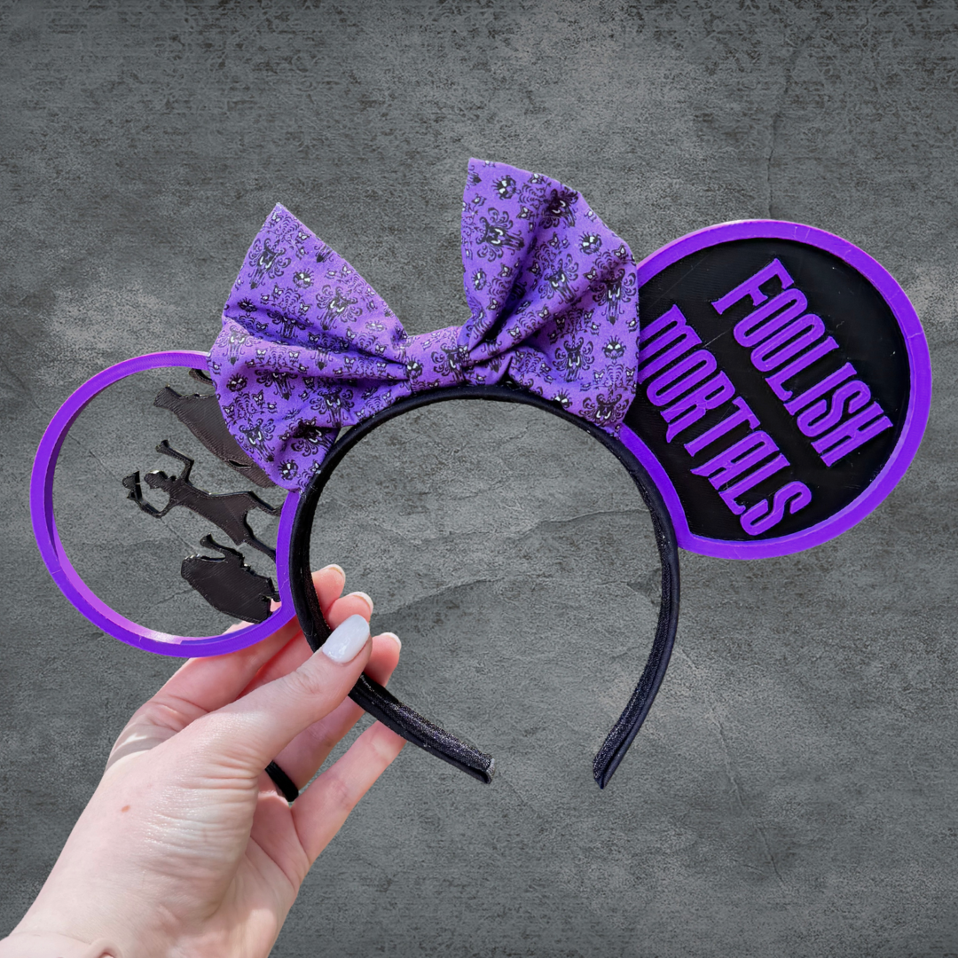 Foolish Mortals 3D Inspired Minnie Ears