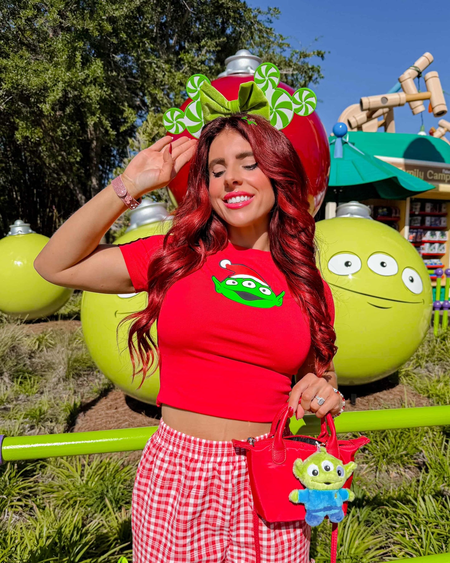 Peppermint Minnie Ears