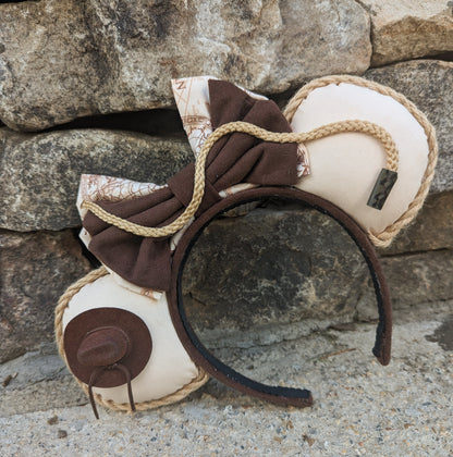 Indiana Jones Inspired Minnie Ears
