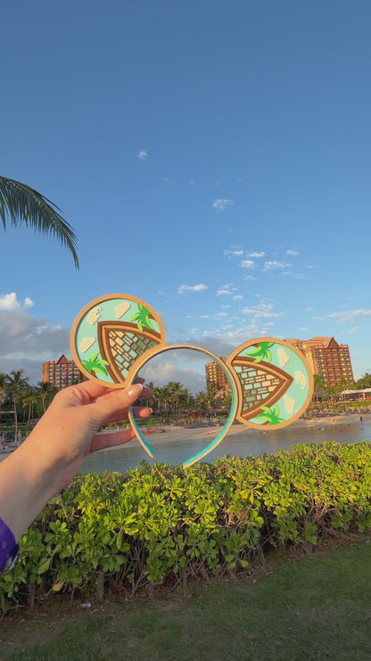 Aulani Inspired Minnie Ears