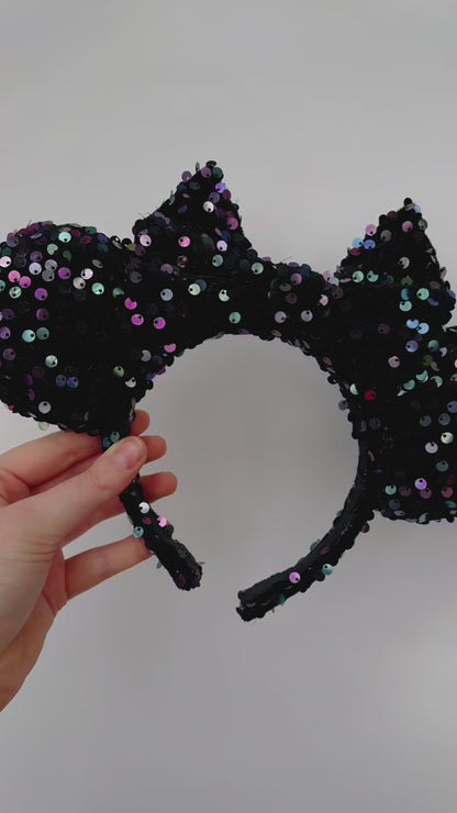 Meet Me at Midnight Sequin Inspired Minnie Ears