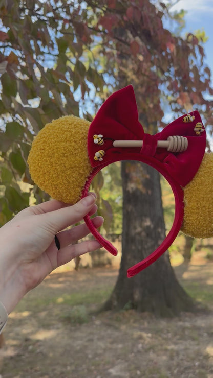 Pooh Inspired Minnie Ears