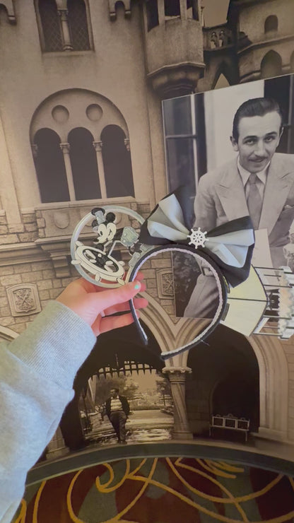 Steamboat Willie 3D Inspired Minnie Ears