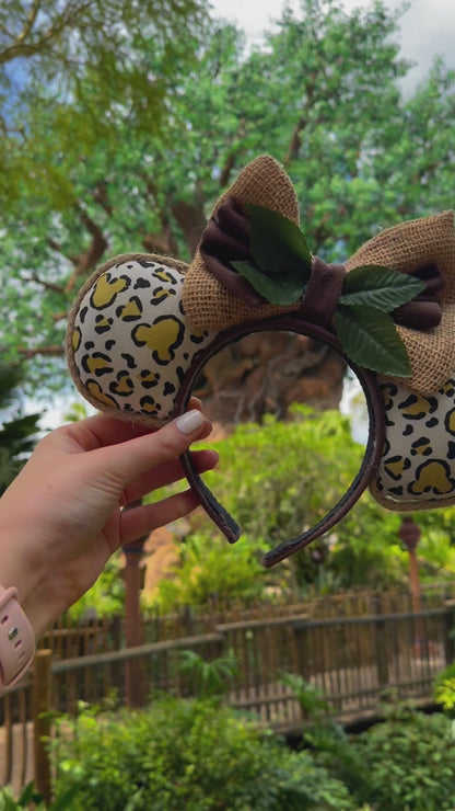 On the Wild Side Minnie Ears