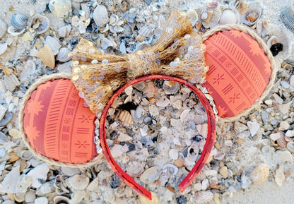 Moana Inspired Minnie Ears