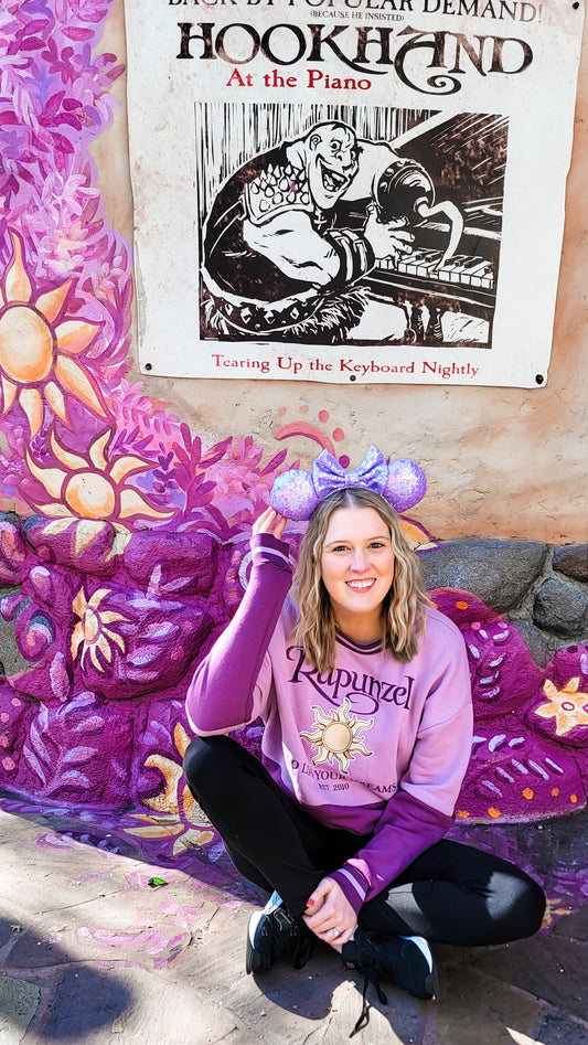 I've Got a Dream Purple Sequin Minnie Ears