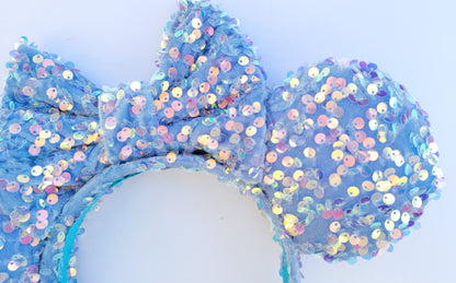 Make it Blue Sequin Inspired Minnie Ears