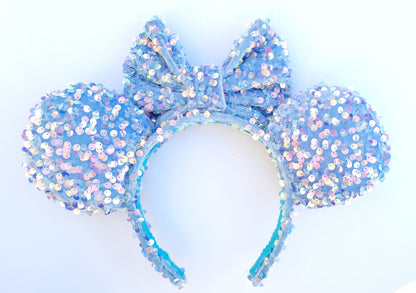 Make it Blue Sequin Inspired Minnie Ears