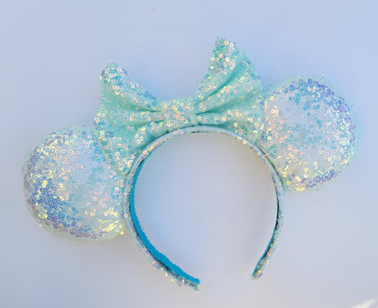 Dreams Do Come True Mint Sequin Minnie Ears