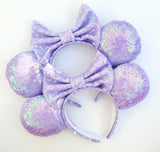 I've Got a Dream Purple Sequin Minnie Ears