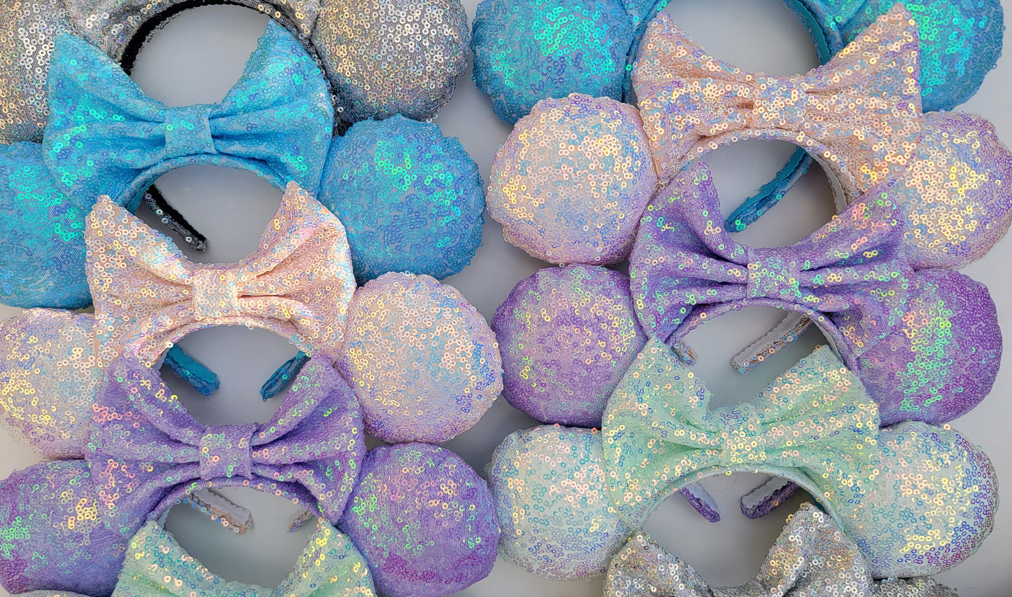 I've Got a Dream Purple Sequin Minnie Ears
