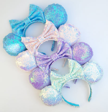 I've Got a Dream Purple Sequin Minnie Ears