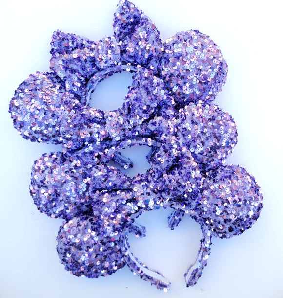 Yzma's Dress - Purple Sequin Inspired Minnie Ears