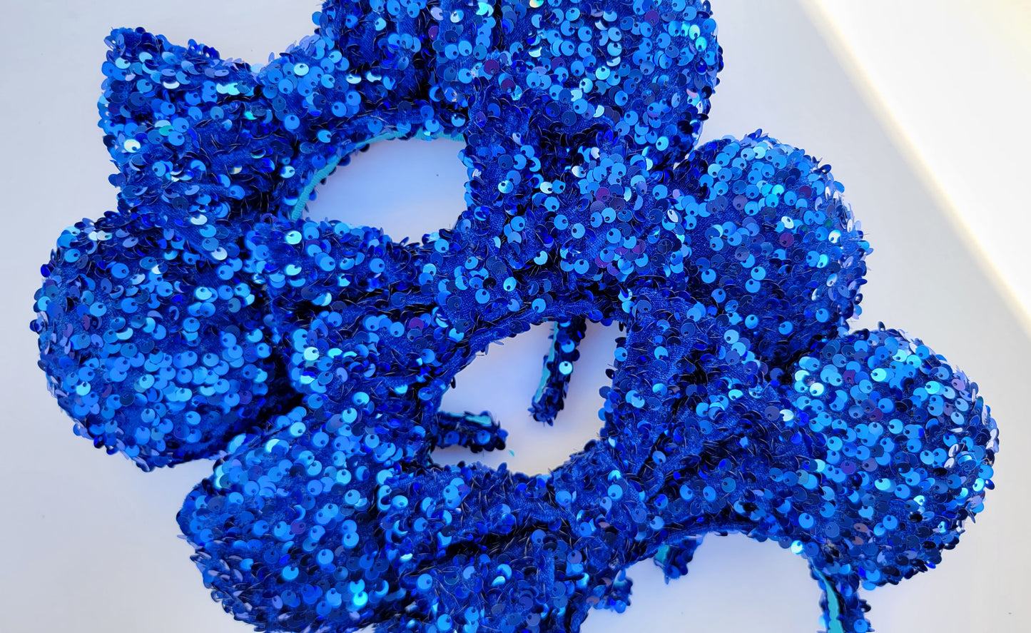 The Ocean Calls Me - Blue Sequin Minnie Ears