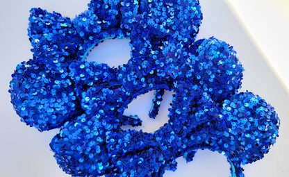 The Ocean Calls Me - Blue Sequin Minnie Ears