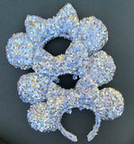 White as Snow Sequin Inspired Minnie Ears