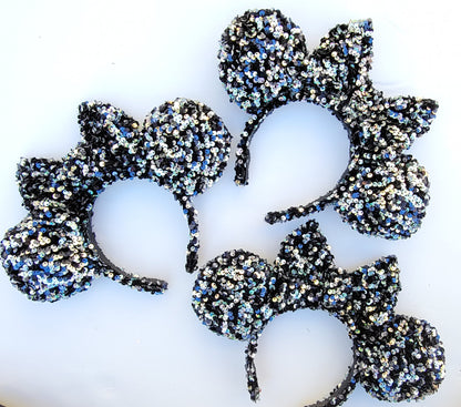 Mickey Black Sequin Inspired Minnie Ears