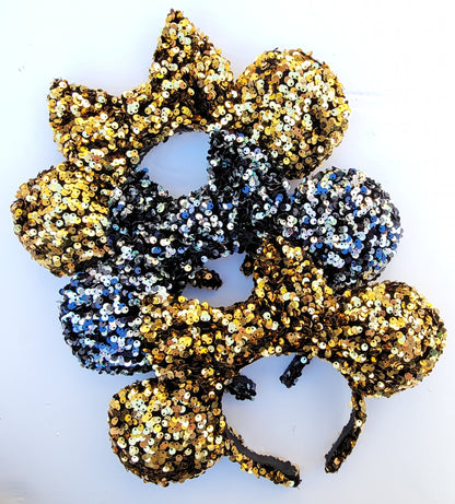 C-3PO Gold Sequin Inspired Minnie Ears