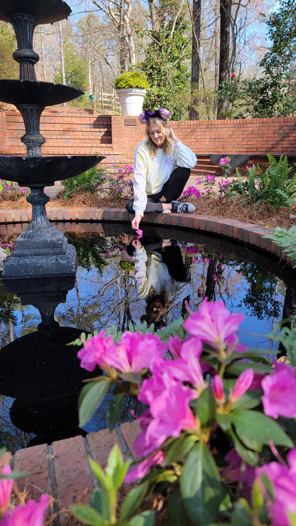 Rapunzel Inspired Tie Dye Sweatshirt