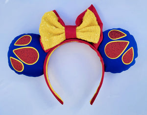 Snow White Inspired Minnie Ears