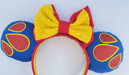 Snow White Inspired Minnie Ears