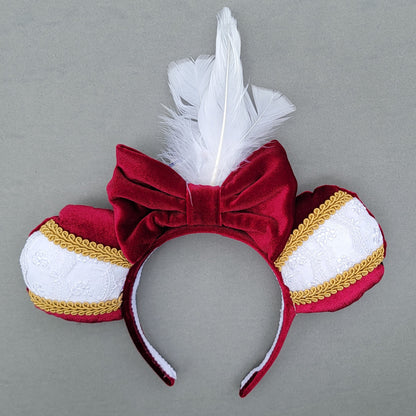 Captain Hook Inspired Minnie Ears
