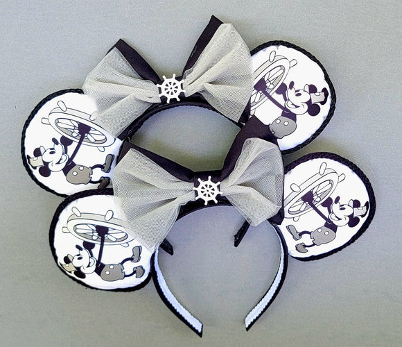 Steamboat Willie Inspired Minnie Ears